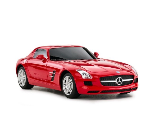 Masina cu telecomanda mercedes-benz sls amg rosu scara 1 la 24 Masina cu telecomanda mercedes-benz sls amg rosu scara 1 la 24