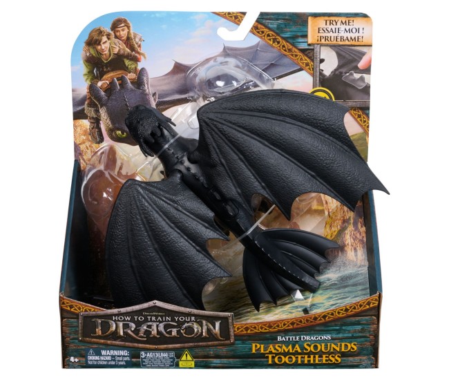 Cum sa iti dresezi dragonul lupta dragonilor figurina dragon toothless 26.5 cm Cum sa iti dresezi dragonul lupta dragonilor figurina dragon toothless 26.5 cm