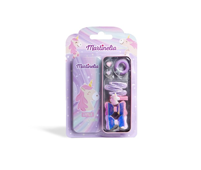 Martinelia little unicorn penar cu accesorii pentru par Martinelia little unicorn penar cu accesorii pentru par