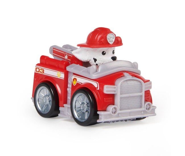 Patrula catelusilor pup squad racers vehicul cu figurina marshall