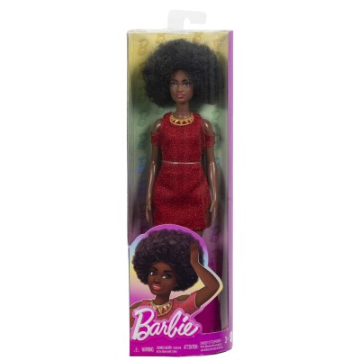 Papusa barbie fashionista mulatra cu par afro