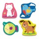 Puzzle trefl baby clasic animale 8 piese Puzzle trefl baby clasic animale 8 piese