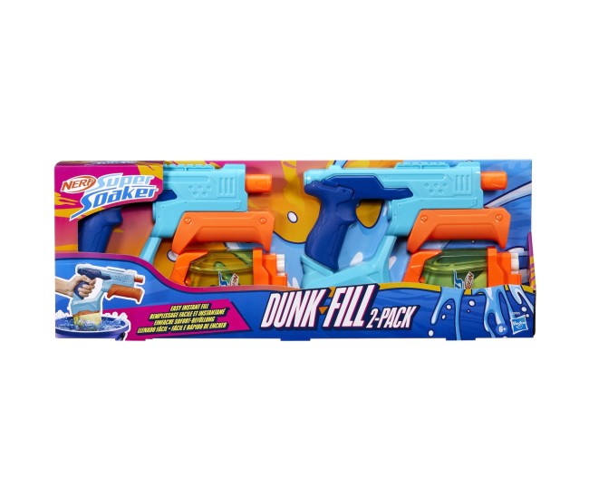 Nerf super soaker set 2 blastere nerf dunk fill Nerf super soaker set 2 blastere nerf dunk fill