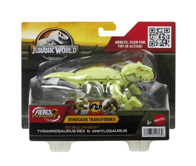 Jurassic world fierce changers double danger dinozaur transformabil tyrannosaurus rex si ankylosaurus verde Jurassic world fierce changers double danger dinozaur transformabil tyrannosaurus rex si ankylosaurus verde
