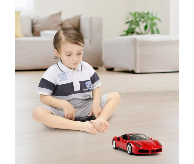 Masina cu telecomanda ferrari 488 gtb scara 1 la 14 Masina cu telecomanda ferrari 488 gtb scara 1 la 14