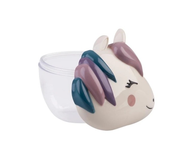 Recipient hrana bebe cu capac, melii luxe, model unicorn