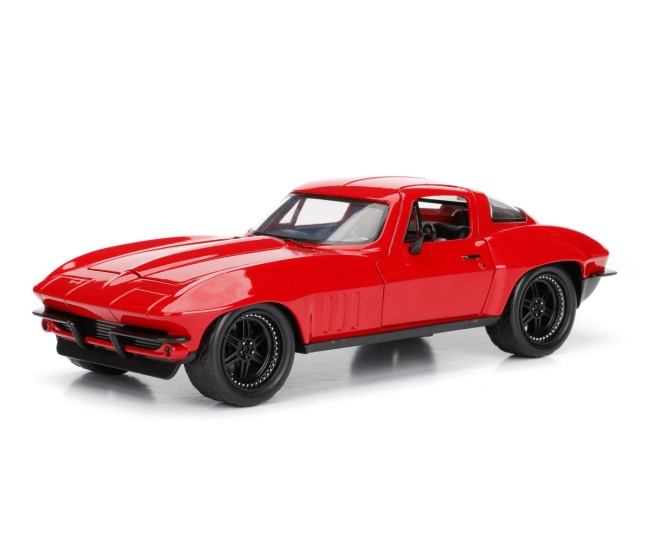 Masinuta metalica fast and furious 1966 chevy corvette scara 1 la 24 Masinuta metalica fast and furious 1966 chevy corvette scara 1 la 24