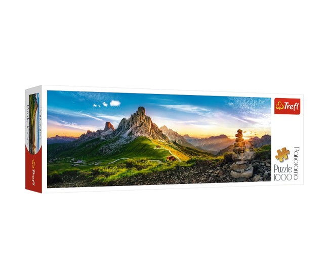 Puzzle trefl 1000 panorama muntii dolomiti Puzzle trefl 1000 panorama muntii dolomiti