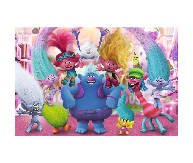 Puzzle trefl 24 maxi in lumea trolilor Puzzle trefl 24 maxi in lumea trolilor