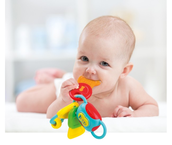 Winfun breloc chei cu sunete si lumini Winfun breloc chei cu sunete si lumini