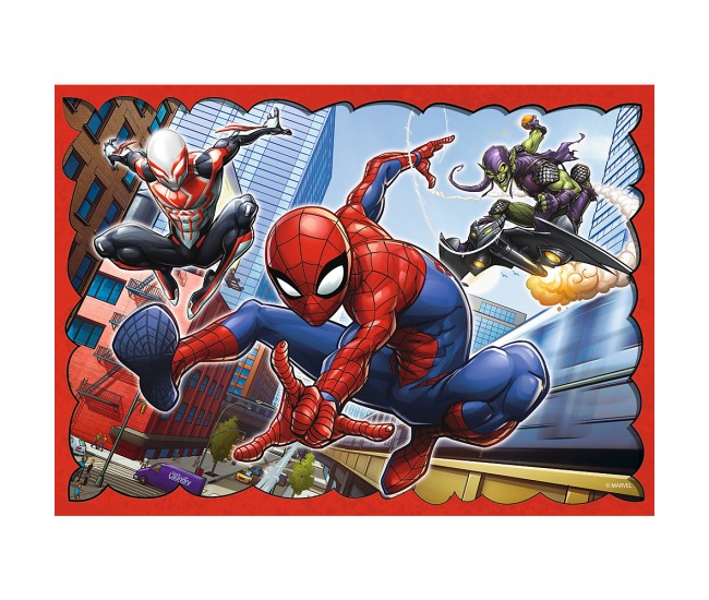 Puzzle trefl 4in1 spiderman - eroul spiderman Puzzle trefl 4in1 spiderman - eroul spiderman