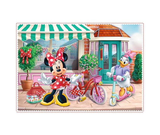 Puzzle trefl 4in1 minnie mouse si prietenii ei