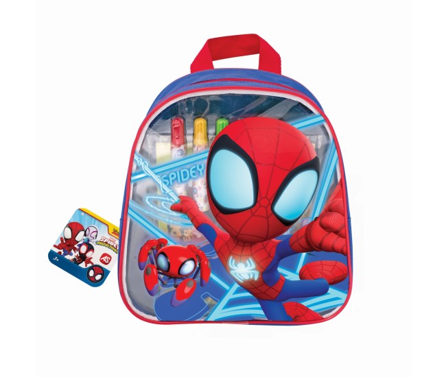 Set de desen in rucsac spidey and his amazing friends Set de desen in rucsac spidey and his amazing friends