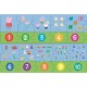 Puzzle educational 20 piese numere peppa pig Puzzle educational 20 piese numere peppa pig