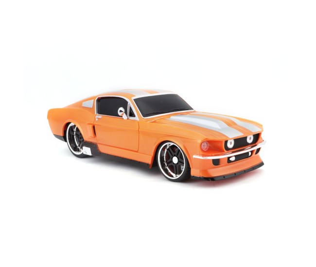 Maisto masinuta cu telecomanda 2.4ghz ford mustang gt 1967 scara 1 la 24