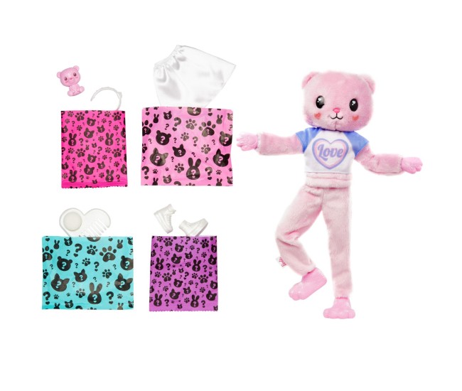 Barbie papusa barbie cutie reveal ursulet Barbie papusa barbie cutie reveal ursulet