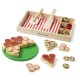 Melissa and doug set de joaca din lemn petrecere cu pizza Melissa and doug set de joaca din lemn petrecere cu pizza