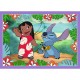 Puzzle trefl 4in1 stitch ziua fermecata Puzzle trefl 4in1 stitch ziua fermecata