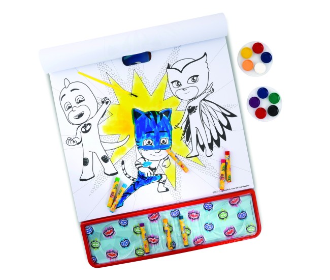 Eroi in pijamale set pentru desen giga block 4 in 1 Eroi in pijamale set pentru desen giga block 4 in 1