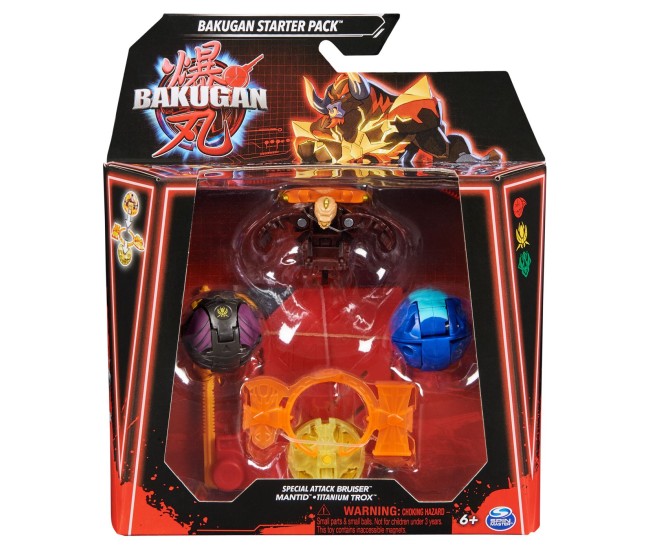 Bakugan starter pack bruiser mantid titanium trox Bakugan starter pack bruiser mantid titanium trox