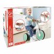 Hape bicicleta de echilibru verde cu 3 roti Hape bicicleta de echilibru verde cu 3 roti