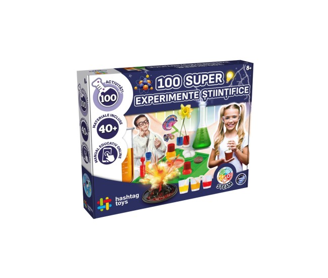Set 100 super experimente stiintifice