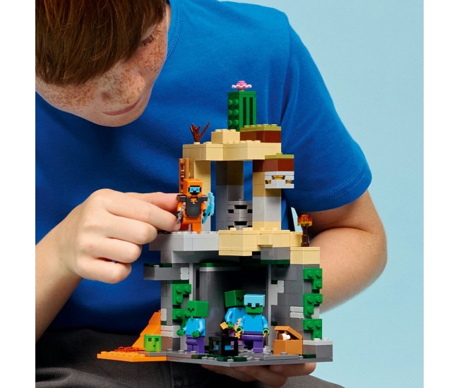 Lego minecraft temnita cu zombi 21587