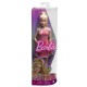 Papusa barbie fashionista blonda cu parul prins in coada Papusa barbie fashionista blonda cu parul prins in coada