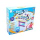 Instrument muzical pianina electronica malplay cu scaun si microfon 45 cm inaltime albastru Instrument muzical pianina electronica malplay cu scaun si microfon 45 cm inaltime albastru
