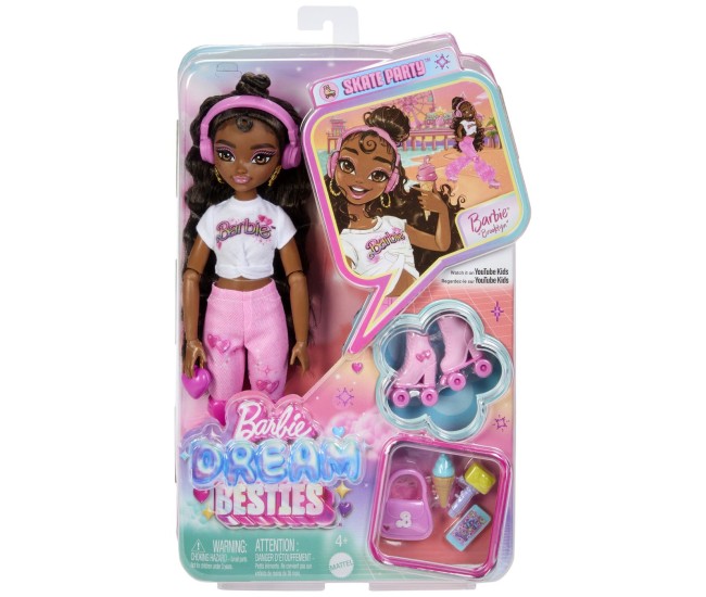 Barbie dream besties papusa barbie brooklyn petrecere pe role Barbie dream besties papusa barbie brooklyn petrecere pe role