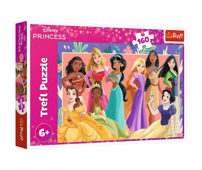 Puzzle trefl 160 disney princess printese adevarate Puzzle trefl 160 disney princess printese adevarate