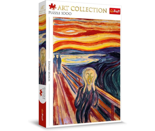 Puzzle trefl 1000 art collection edward munch tipatul Puzzle trefl 1000 art collection edward munch tipatul