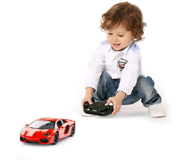 Masina cu telecomanda lamborghini aventador rosu cu scara 1 la 24 Masina cu telecomanda lamborghini aventador rosu cu scara 1 la 24