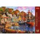 Puzzle trefl 1000 premium plus tea time portul minunat Puzzle trefl 1000 premium plus tea time portul minunat