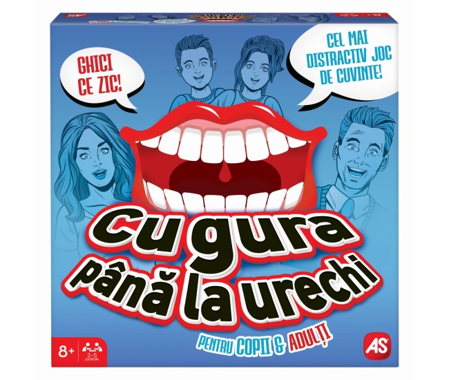 Joc cu gura pana la urechi pentru adulti si copii