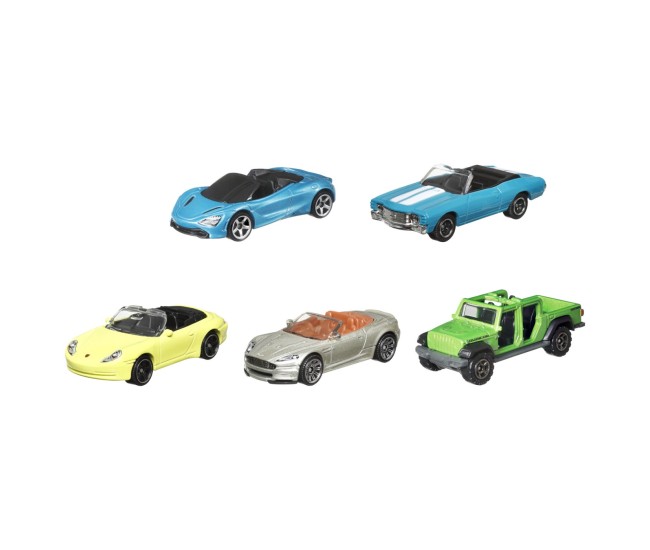 Matchbox set 5 masinute metalice mbx blue highways ii scara 1:64 Matchbox set 5 masinute metalice mbx blue highways ii scara 1:64
