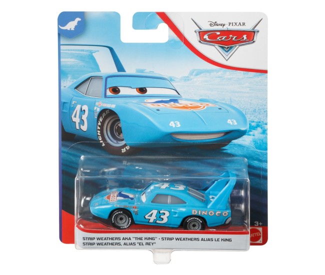 Masinuta metalica cars3 personajul the king Masinuta metalica cars3 personajul the king