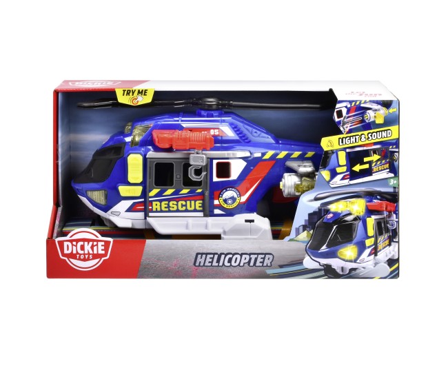 Dickie toys elicopter cu lumini si sunete 39cm Dickie toys elicopter cu lumini si sunete 39cm