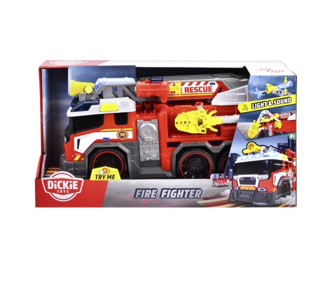 Dickie toys masina de pompieri cu lumini si sunete 37.5cm Dickie toys masina de pompieri cu lumini si sunete 37.5cm