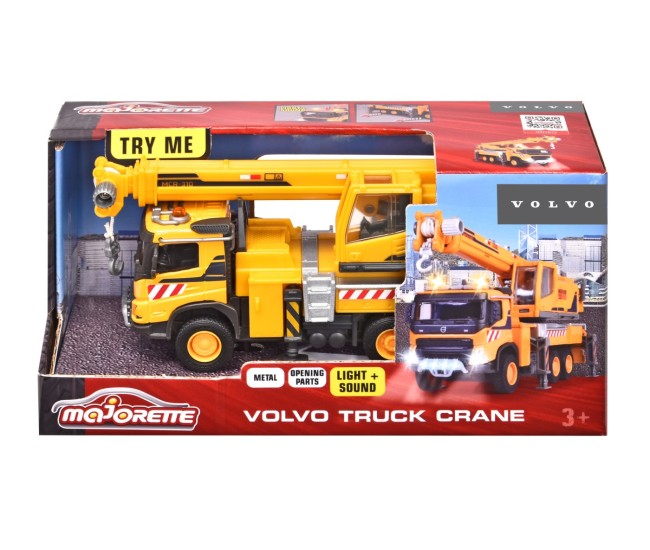 Majorette volvo camion cu macara Majorette volvo camion cu macara