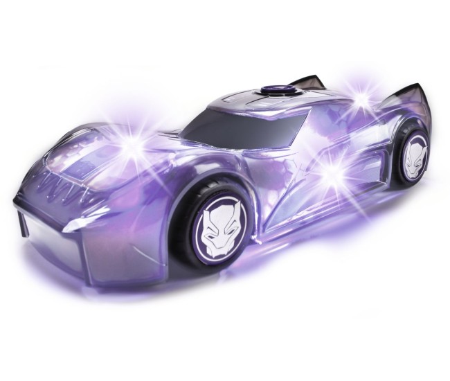 Jada marvel masinuta light black panther cu sunete si lumini scara 1:32 Jada marvel masinuta light black panther cu sunete si lumini scara 1:32