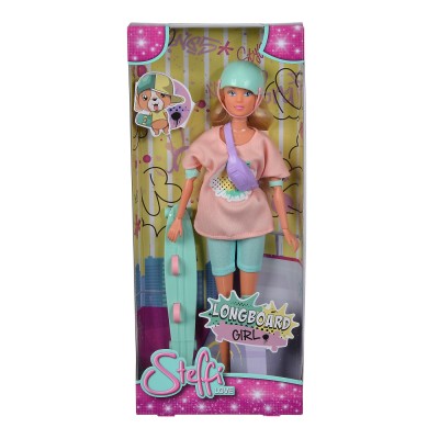 Steffi love papusa steffi cu longboard