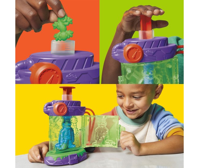 Play doh povestiri cu testoase ninja adolescente mutante set plastelina statie de mutatii Play doh povestiri cu testoase ninja adolescente mutante set plastelina statie de mutatii