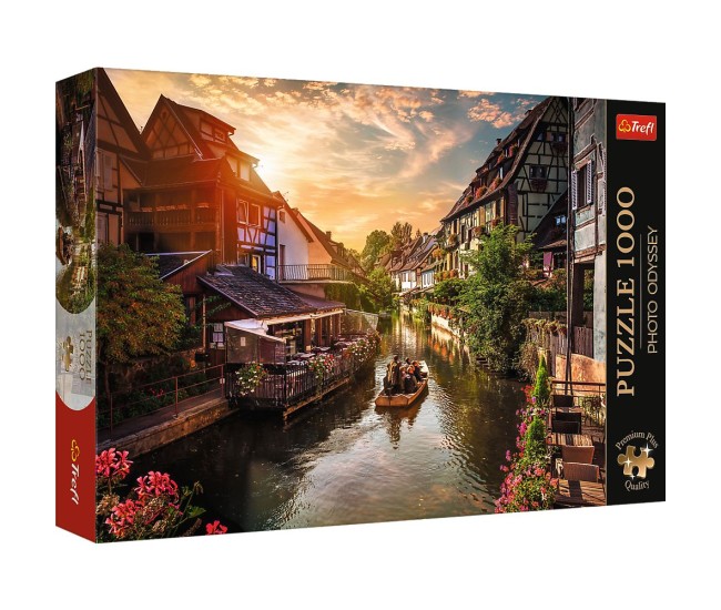 Puzzle trefl 1000 premium plus photo odyssey mica venetie din colmar franta Puzzle trefl 1000 premium plus photo odyssey mica venetie din colmar franta
