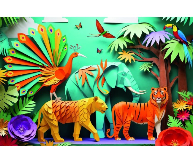 Puzzle trefl 160 jungla Puzzle trefl 160 jungla
