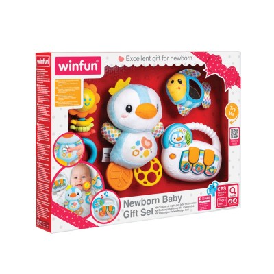 Winfun set jucarii interactive cadou pentru nou nascuti