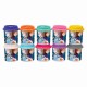 Set 10 borcanase de plastilina frozen in ambalaj de carton Set 10 borcanase de plastilina frozen in ambalaj de carton