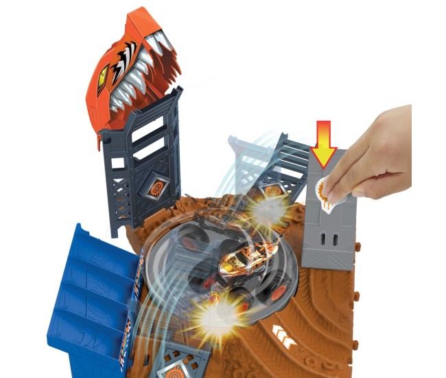 Hot wheels monster truck arena smashers provocarea spin-out Hot wheels monster truck arena smashers provocarea spin-out