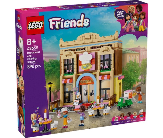 Lego friends restaurant si scoala de gastronomie 42655 Lego friends restaurant si scoala de gastronomie 42655