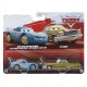 Cars3 set 2 masinute metalice fulger mcqueen bling bling si tex dinoco